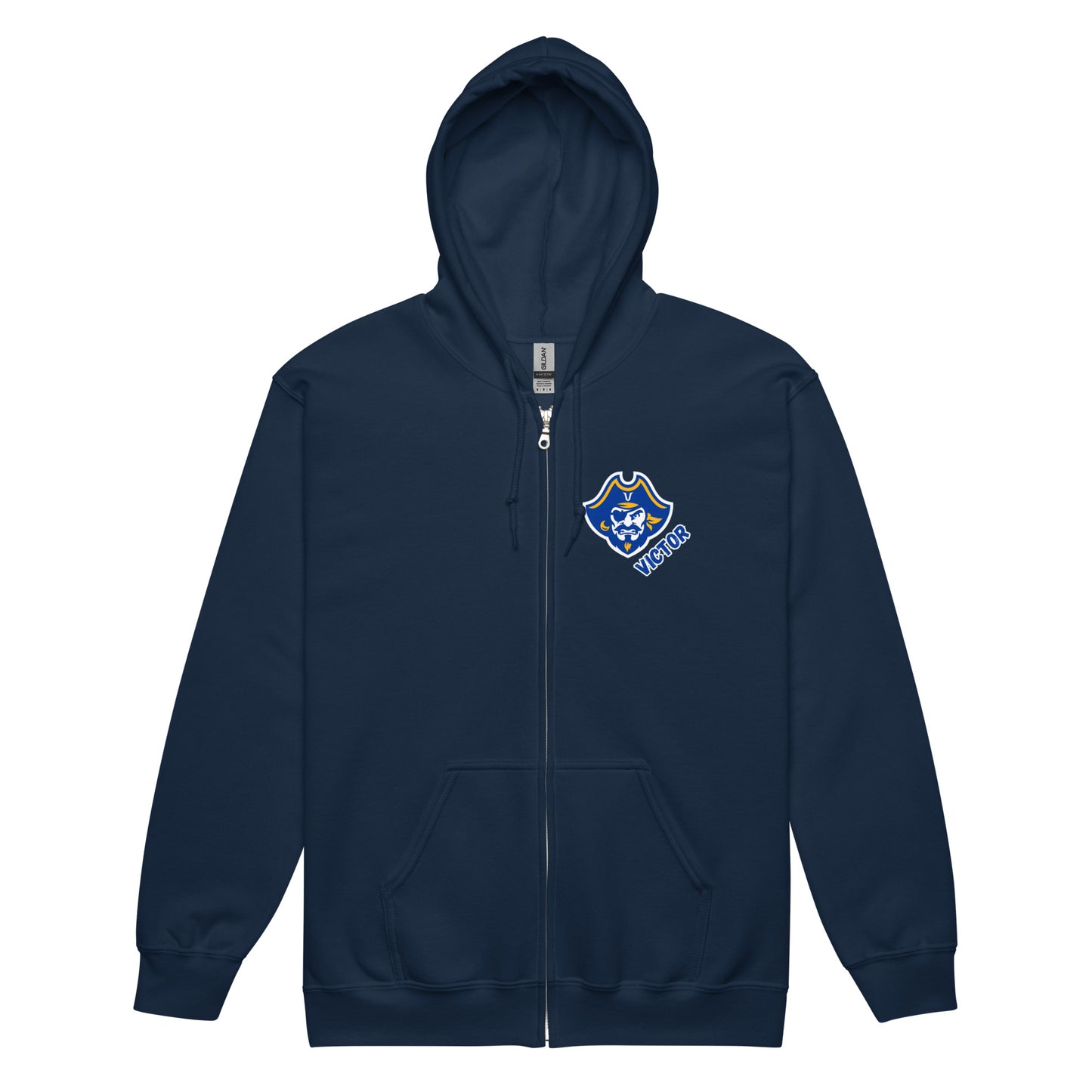 Victor Pirates Zip Hoodie