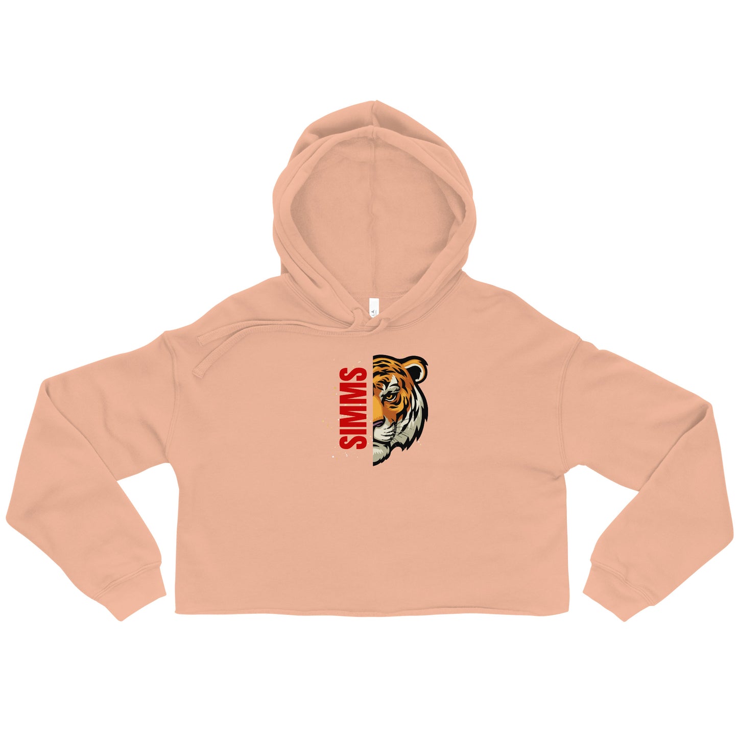 Simms Tigers Crop Hoodie