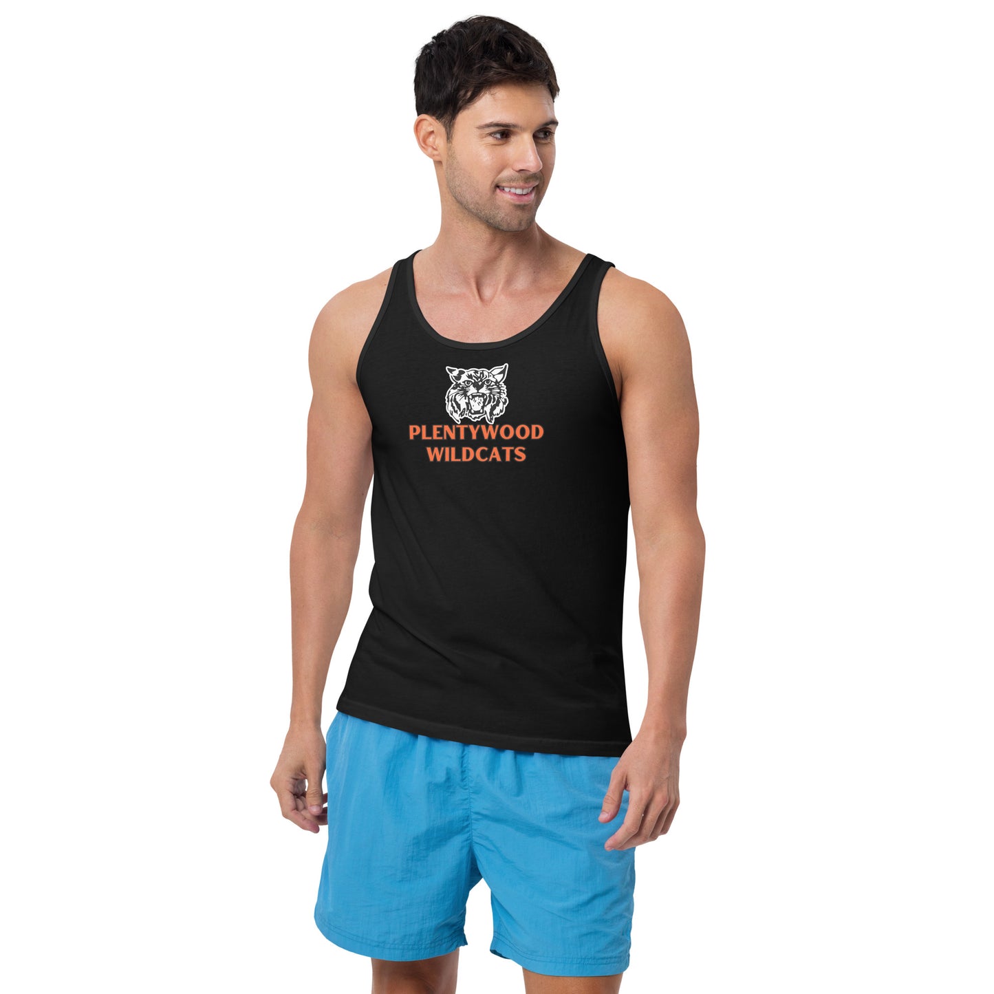 Plentywood Wildcats Men's Tank Top