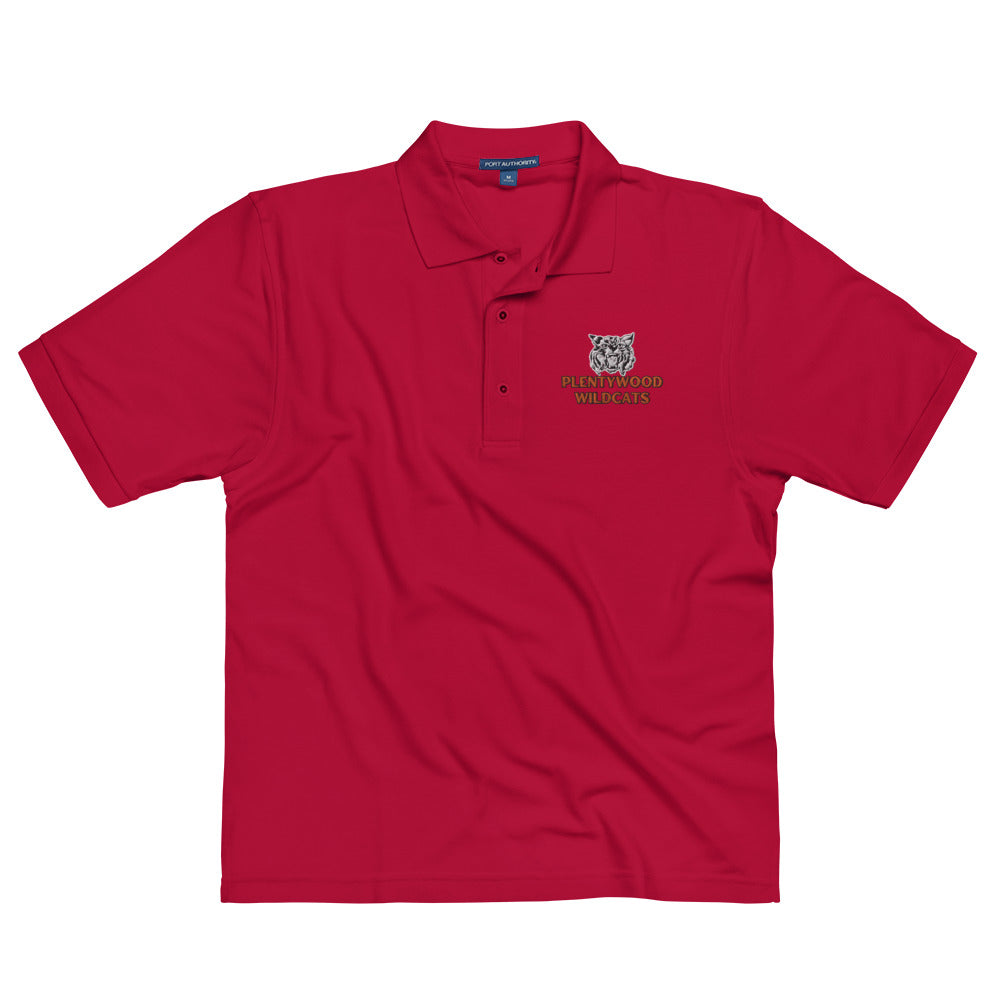 Plentywood Wildcats Men's Premium Polo