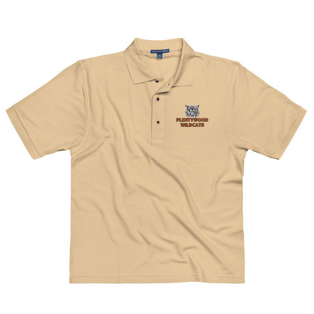 Plentywood Wildcats Men's Premium Polo