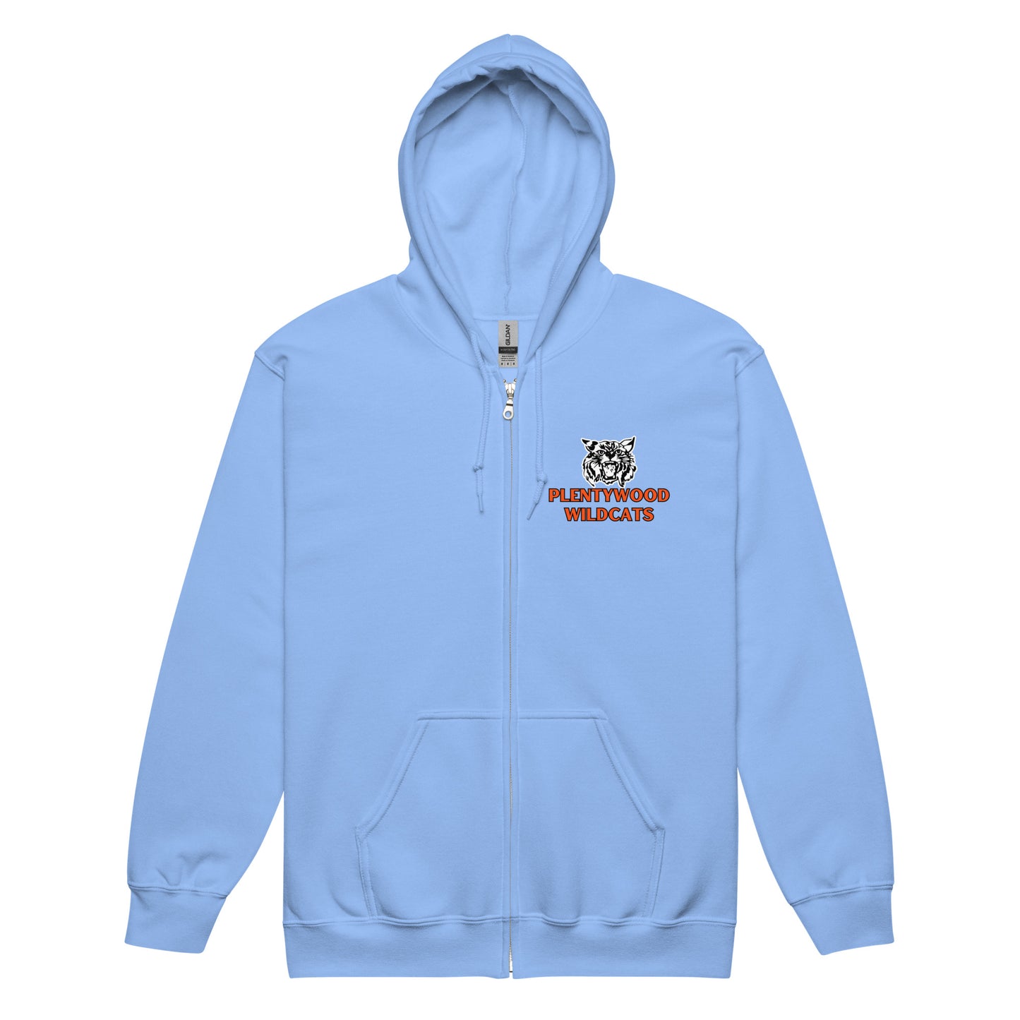 Plentywood Wildcats Unisex Zip Hoodie