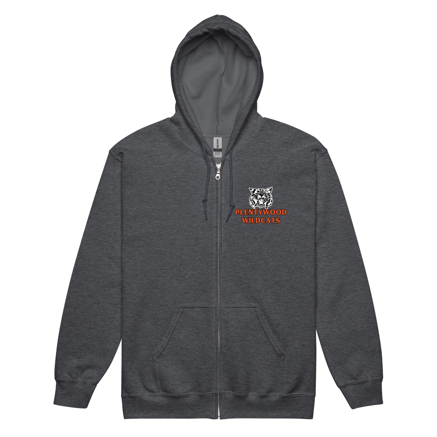 Plentywood Wildcats Unisex Zip Hoodie