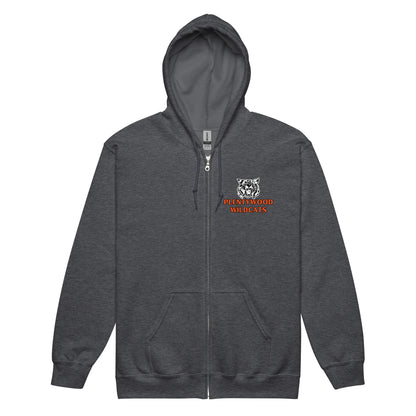 Plentywood Wildcats Unisex Zip Hoodie