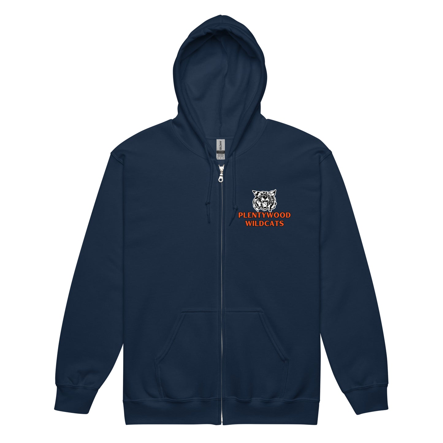 Plentywood Wildcats Unisex Zip Hoodie