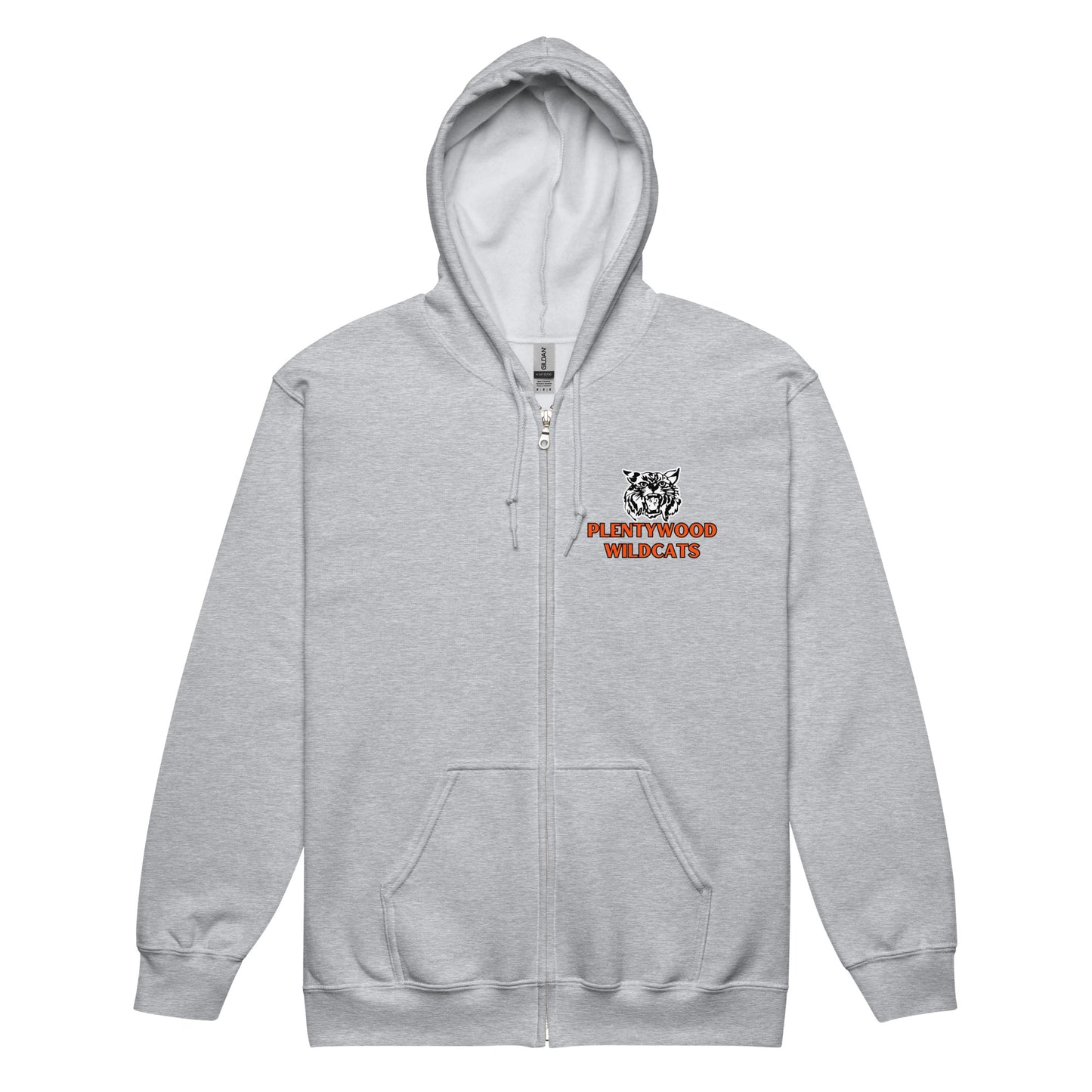 Plentywood Wildcats Unisex Zip Hoodie