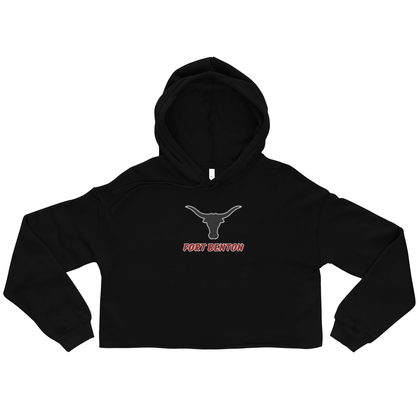 Fort Benton Longhorns Crop Hoodie