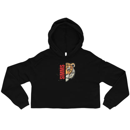 Simms Tigers Crop Hoodie