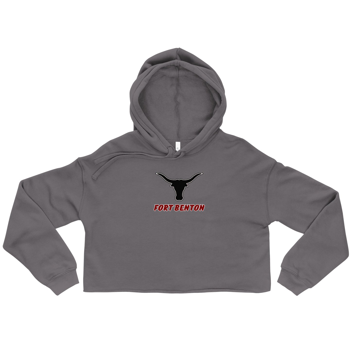 Fort Benton Longhorns Crop Hoodie
