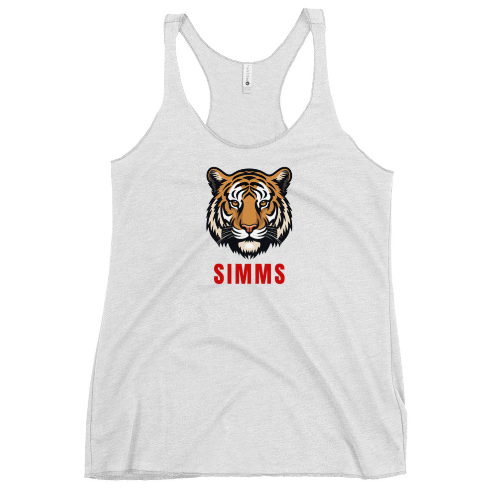 Simms Tigers Women's Racerback Tank
