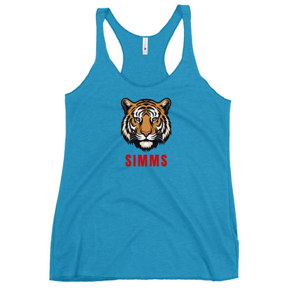 Simms Tigers Women's Racerback Tank